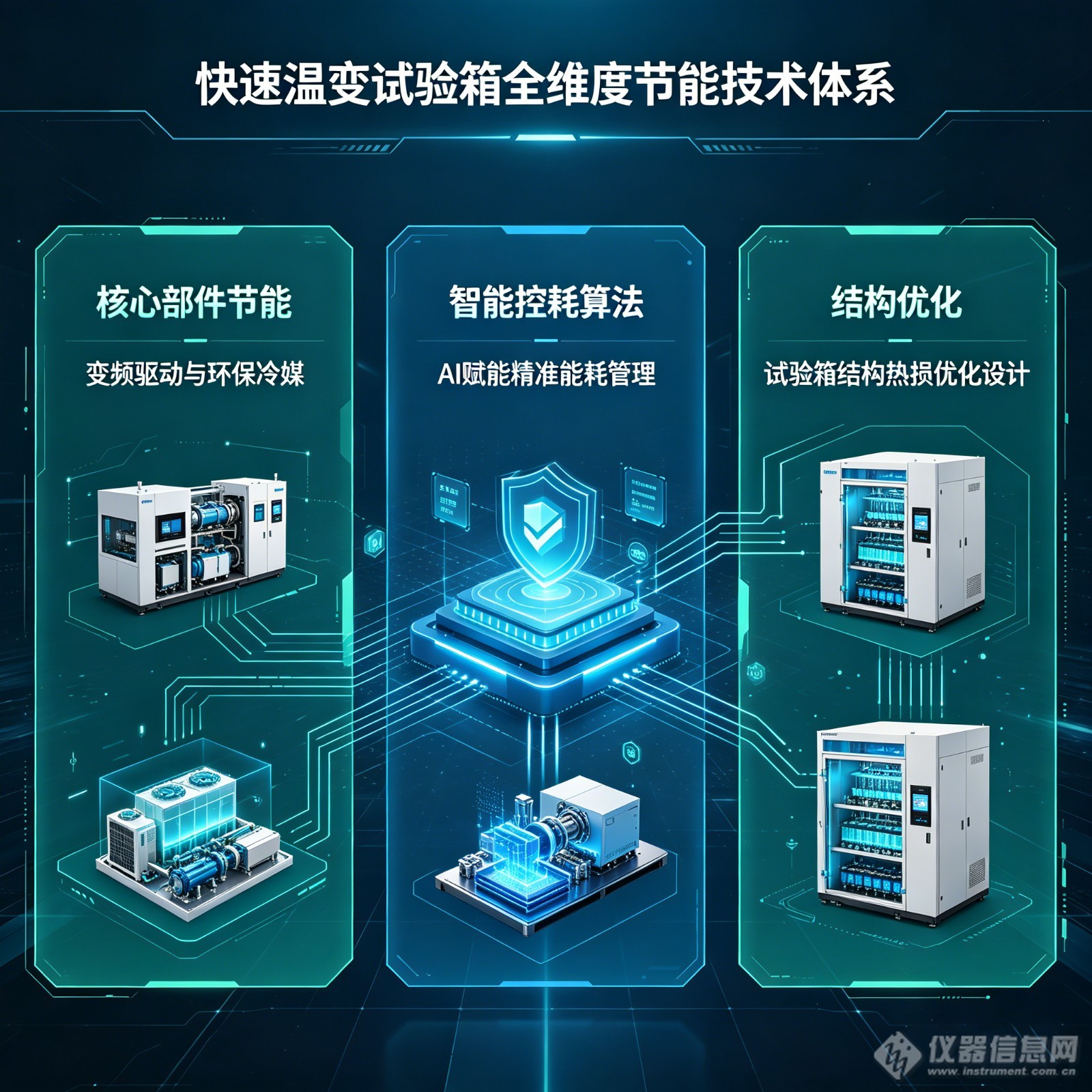 北京宏展科技节能方案解析：快速温变试验箱如何实现35%能耗降幅(图1)
