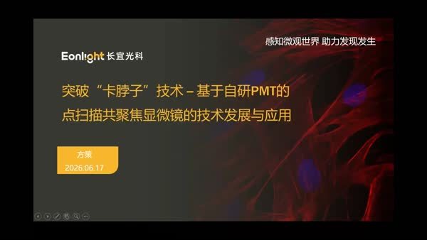 突破“卡脖子”技术--基于自研PMT的点扫描共聚焦显微镜的技术发展与应用