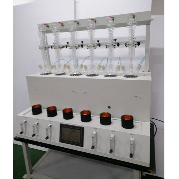 三合一智能蒸馏仪 氟化物、二氧化硫蒸馏