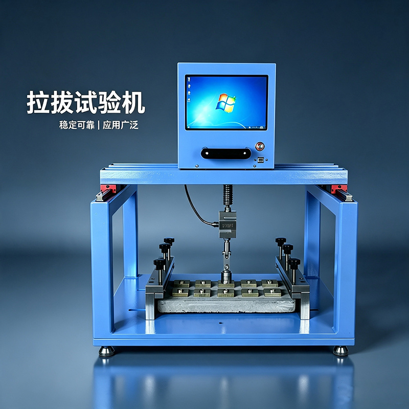 拉拔试验机砂浆瓷砖胶腻子粘结强度检测仪