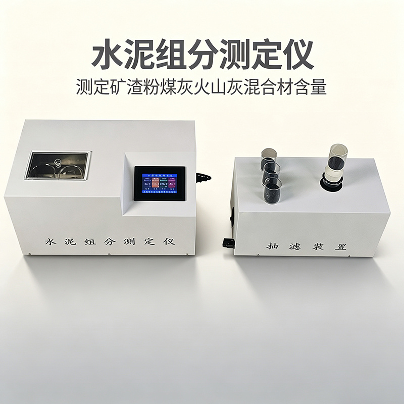 水泥组分测定仪测定矿渣粉煤灰火山灰混合材含量
