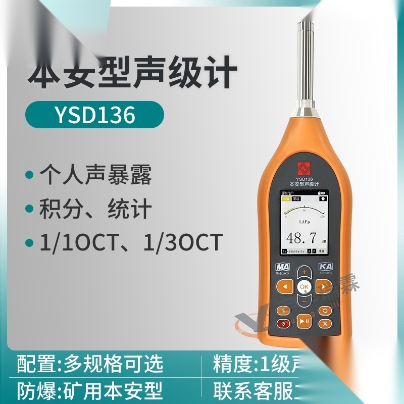 YSD136  爱华矿用本安防爆型声级计
