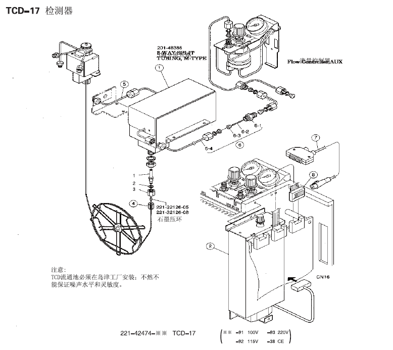 TCD-17 检测器