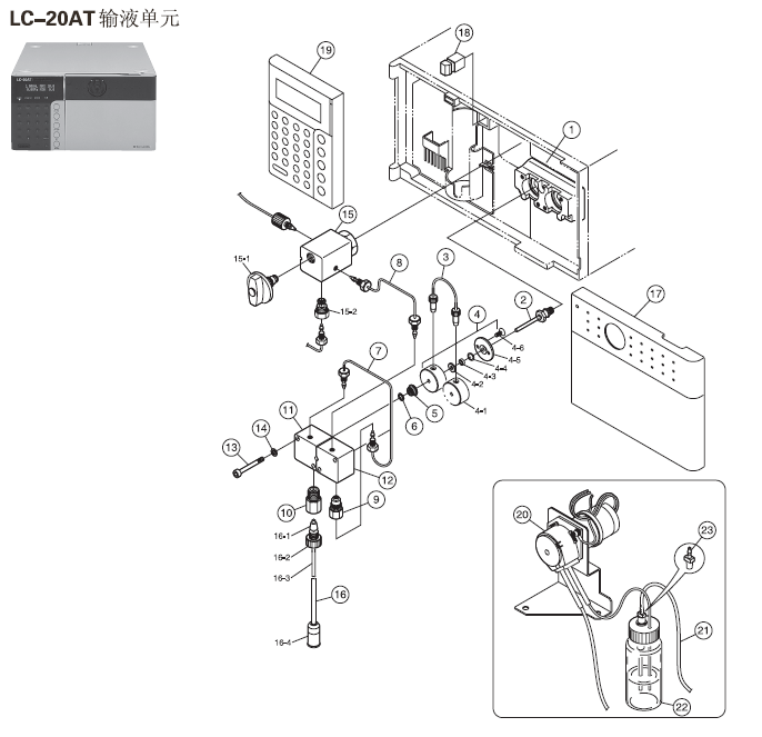 LC--20AT 输液单元