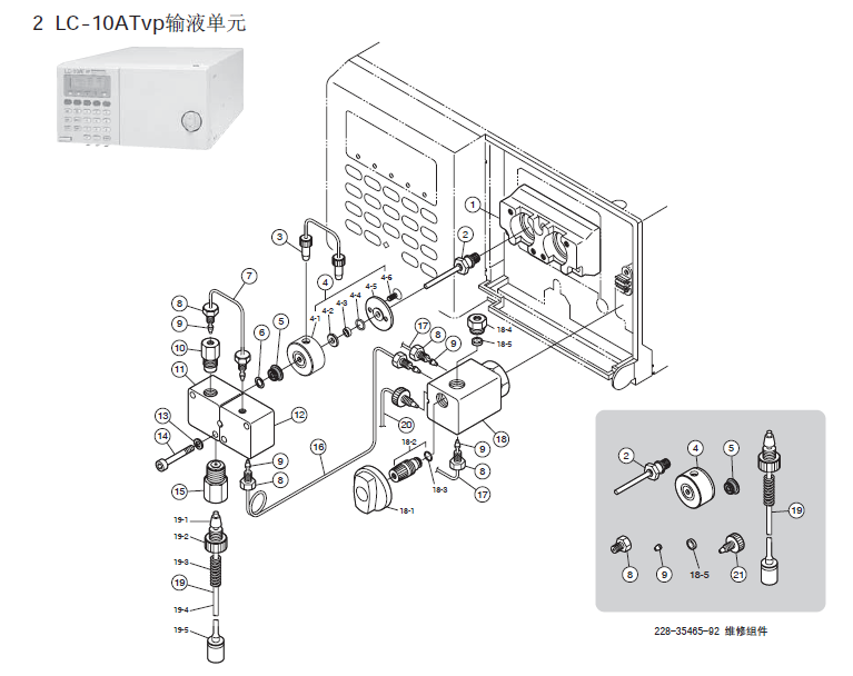 LC-10ATvp 输液单元