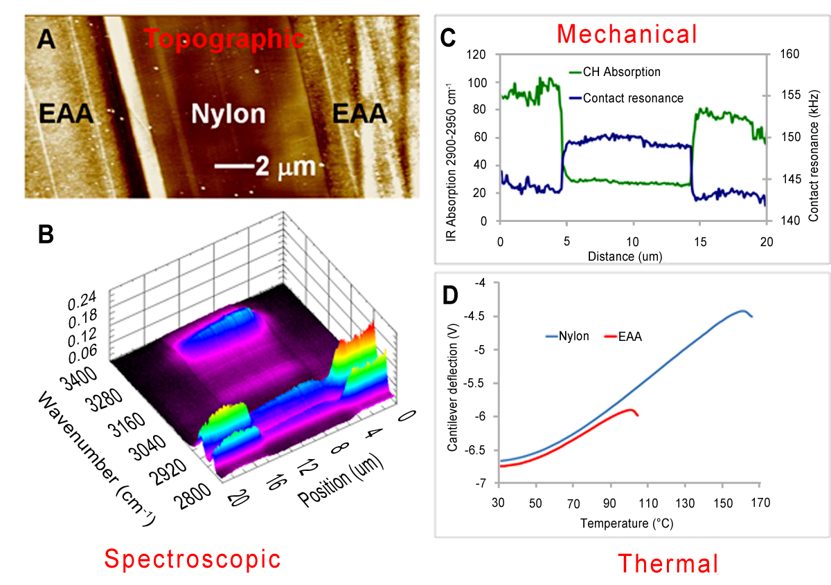 nanoIR Multifunctional Modes examined