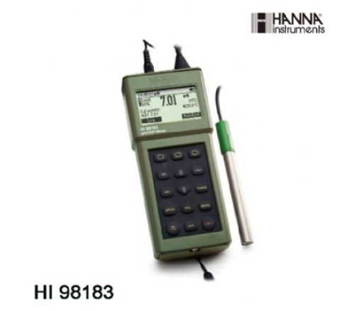 HI98183(HI98180/HI98181/HI98182)高精度防水型pH/ORP/温度测定仪