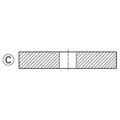 电镜光阑 65057 2mm O.D. x 0.1mm (thin)，孔径：750um-1250um