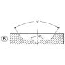 电镜光阑 60005 2mm O.D. x 0.6mm thickness，孔径：5um-750um