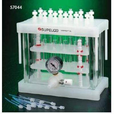 Supelco 12管固相萃取装才置/色谱科防交叉污染固相萃取装置（SPE装置）  SPE固相萃取装置 货号：57044 