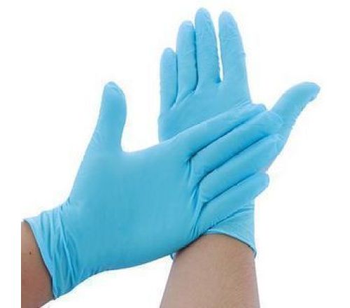 一次性无粉丁晴手套|蓝色丁腈手套|一次性医用丁腈手套