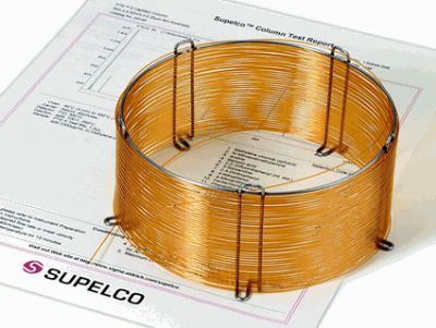 Supelco Alumina chloride PLOT 毛细管柱 气相色谱柱 C1-C4/氟里昂专用分析柱(多孔层壁涂开管毛细管柱)