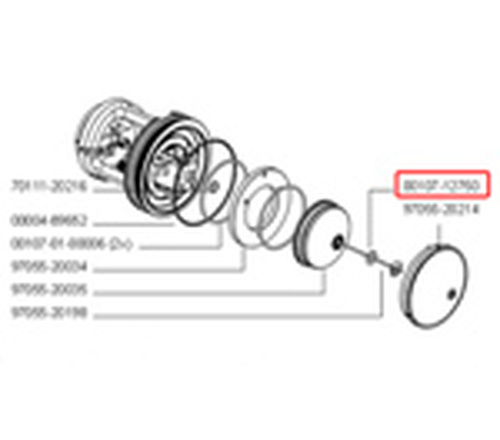 O-Ring, 0.30英寸 ID, Kalrez&#8482; 