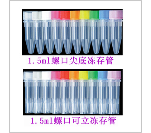 爱思进axygen-1.5ml冻存管（螺口含盖子） 500个/盒 