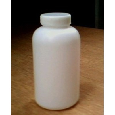 塑料大口圆瓶600ml（带内盖）80个/箱HDPE材质
