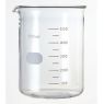 玻璃低型烧杯5000ml（高硼硅3.3玻璃）6个/箱