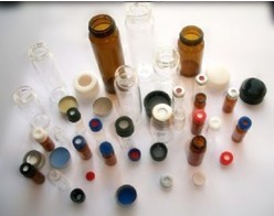 透明螺纹口样品瓶带刻度(瓶子+盖子+瓶垫) /顶空样品瓶/2ml 8-425  色谱样品瓶