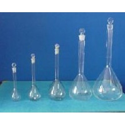 石英容量瓶/100ml 玻璃容量瓶/实验室优质容量瓶