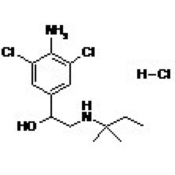 Clenpenterol hydrochloride克仑潘特盐酸盐标准品 