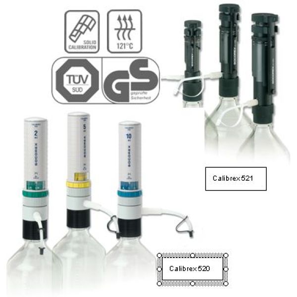 Calibrex 520/521型数字式瓶端配液器