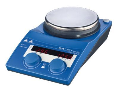 RET 基本型加热磁力搅拌器 (不锈钢, 安全温度控制型)
