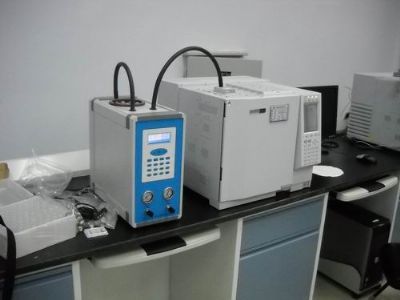 AHS-610顶空进样器与岛津GC2010气相色谱仪联机分析药物残留溶剂中环氧乙烷