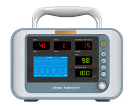 SRM-1000G监护仪（血氧+CO2+血压）