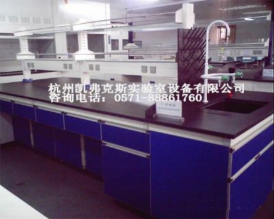 实验室家具 铝木中央台 实验室边台 杭州凯弗克斯实验室设备有限公司