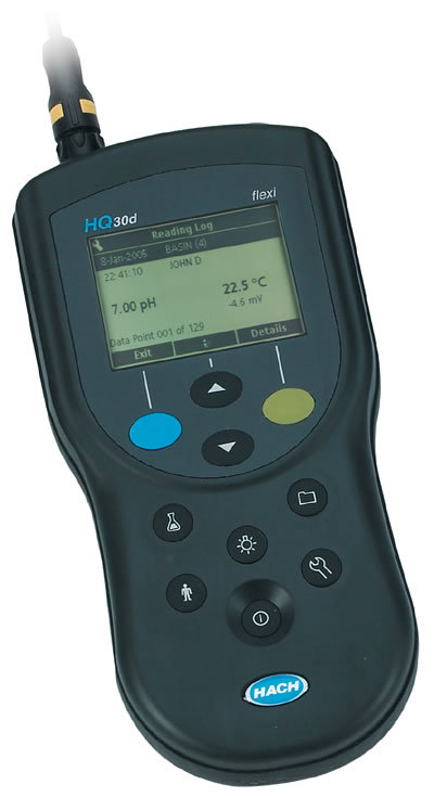 HQ30d便携式pH/ORP/电导率/溶解氧分析仪