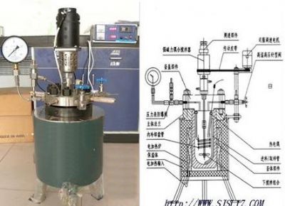 磁力搅拌不锈钢反应釜