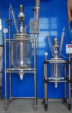 玻璃反应釜，蒸发仪，循环水真空泵-西安太康