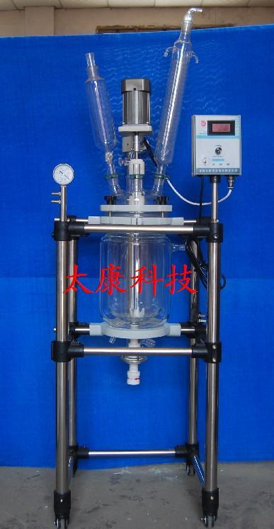 西安玻璃反应器，玻璃反应釜，低温冷却液循环泵