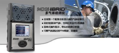 MX6 iBrid复合式6气体检测仪