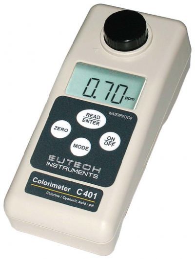 优特 C401 便携式余氯/总氯测量仪