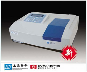 UV759/UV759S型紫外可见分光光度计