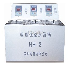 常州国华HH-3A数显单控单列水浴锅