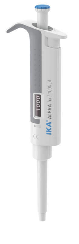 IKA移液器 Alpha fix手动固定量程移液器单道消毒移液器 1000ul