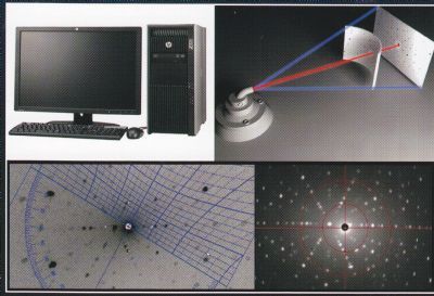 使用影像板IP曝光读数一体式的X射线LAUE照相机