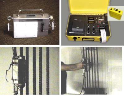 钢缆探伤检测仪/便携式电脑型电梯钢丝绳探伤仪及安全评估系统