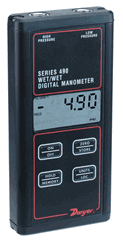 美国DWYER 490系列 湿/湿手持式数字压力计
