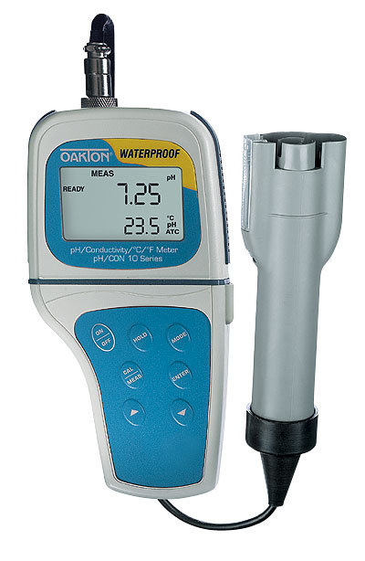 Oakton pH/ Con 10 型pH/ 电导率/温度测量计