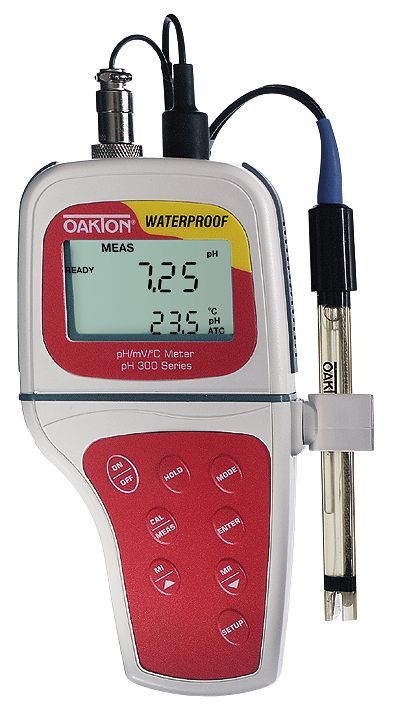 Oakton防水pH/毫伏/温度测量计
