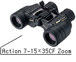 日本NIKON双筒望远镜ACTION7-15*35CF ZOOM
