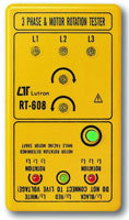 RT608三相电源/马达检相器|LUTRON|台湾路昌RT608