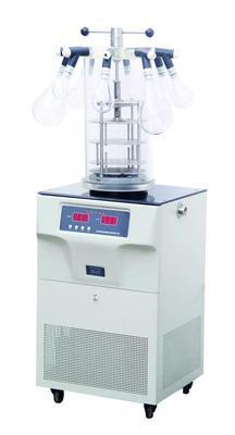 FD-1D-80冷冻干燥机/FD-1D-80实验室小型低温冻干机 真空压盖型挂瓶超低温