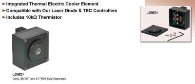 LDM21 TEC-Cooled Laser Diode Mounts