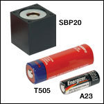 Batteries for the DET Series