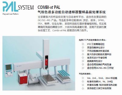 瑞士CTC多功能进样器 Combi-PAL 液体/顶空/固相微萃取/ITEX