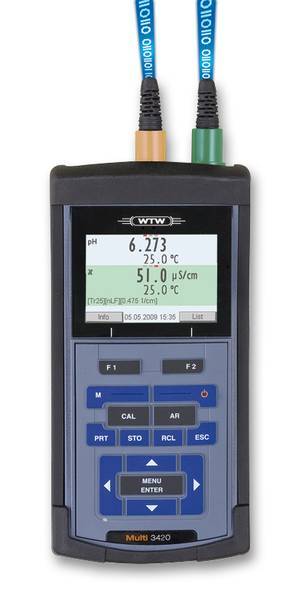 Multi 3400手持式pH/ORP/电导率/溶解氧分析仪