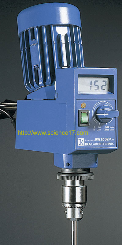 RW 20 digital 顶置式机械搅拌器北京卓信宏业仪器设备有限公司